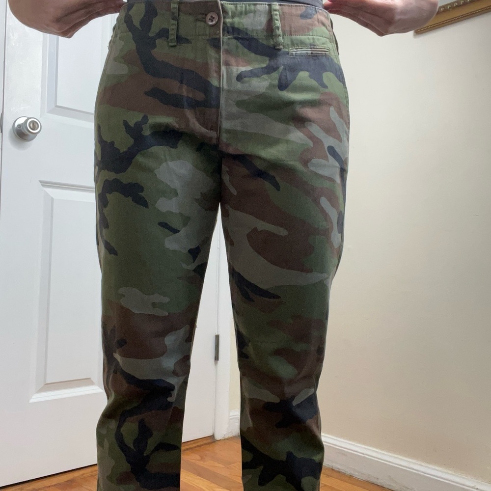 Denim & Supply Ralph Lauren Green Camouflage Pants - Picture 7 of 8